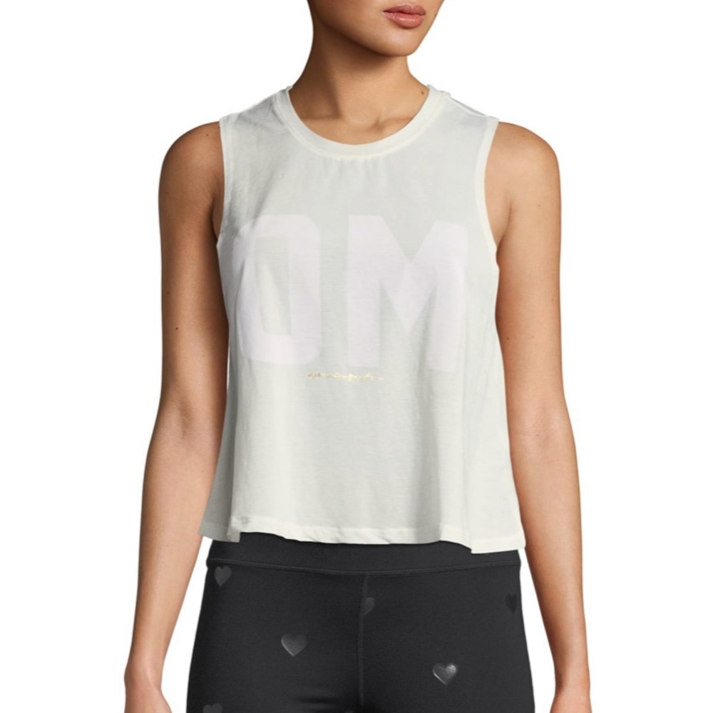 Spiritual Gangster OM Crop Tank - Size Small -GUC!